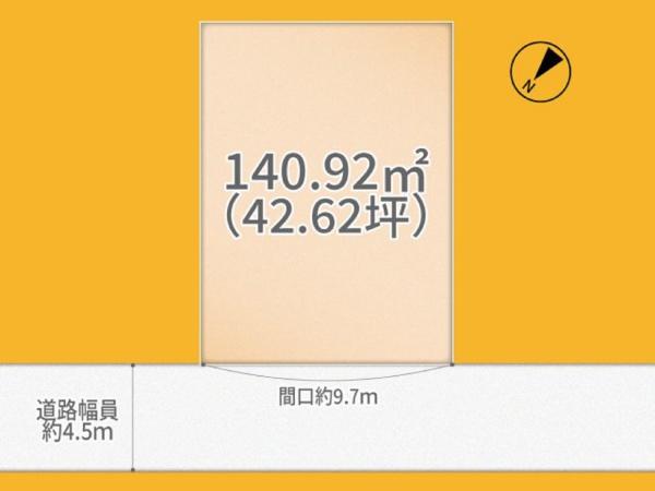 宇治市木幡平尾の売土地