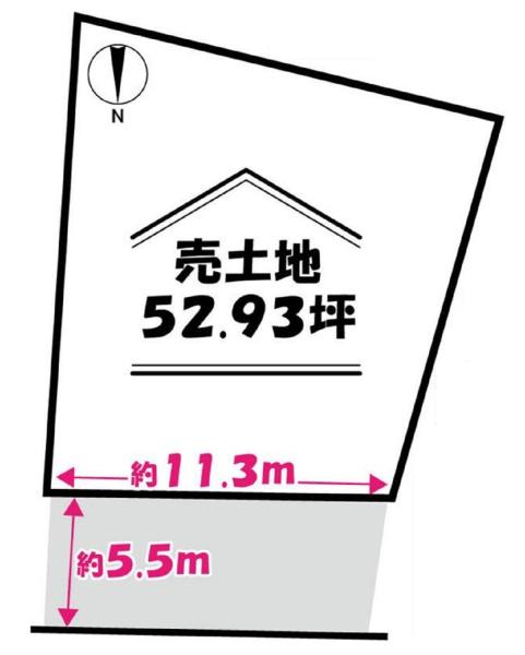 宇治市五ケ庄広岡谷の売土地