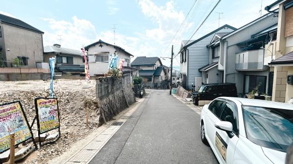 宇治市五ケ庄広岡谷の土地