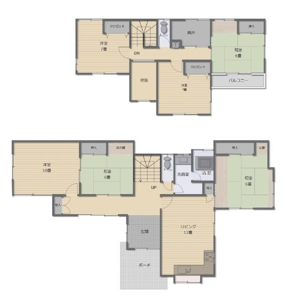 枚方市楠葉丘２丁目の中古一戸建