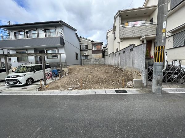 宇治市五ケ庄福角の土地