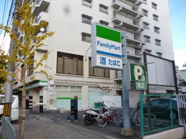 山科音羽マンションA棟(ファミリーマート京都山科音羽店)