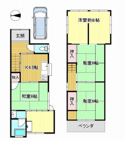京都市伏見区醍醐池田町の中古一戸建