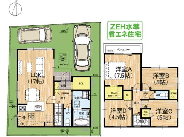 京都市伏見区向島中島町の新築一戸建