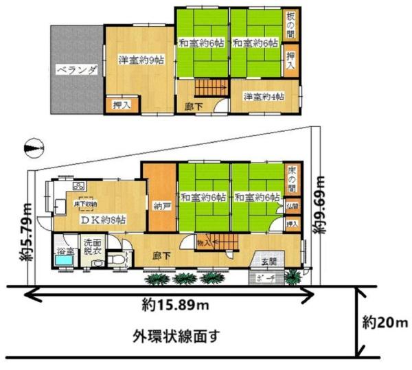 京都市山科区東野門口町の中古一戸建