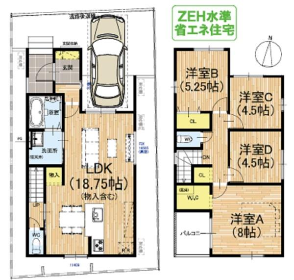 宇治市大久保町旦椋の新築一戸建
