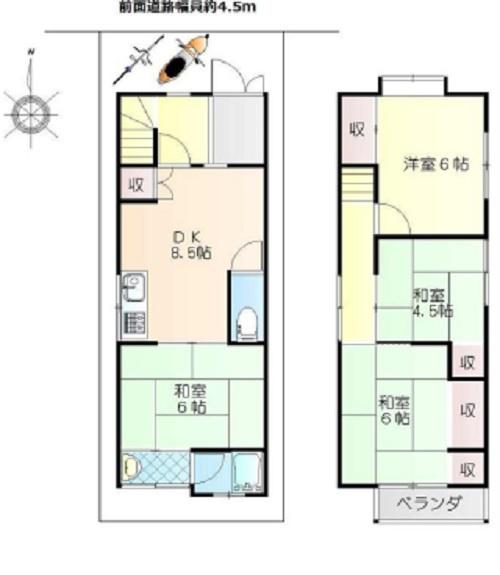 宇治市莵道車田の中古一戸建
