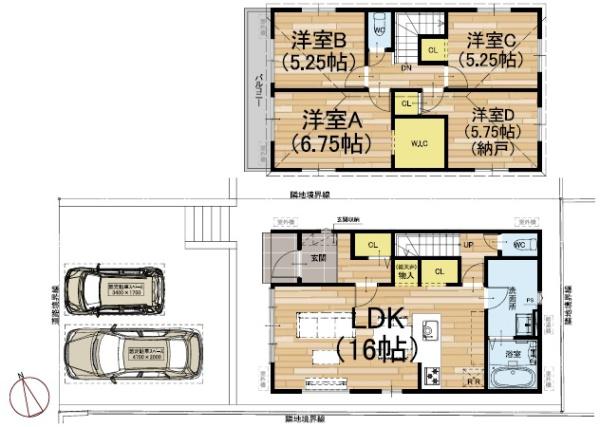 宇治市木幡御蔵山の新築一戸建
