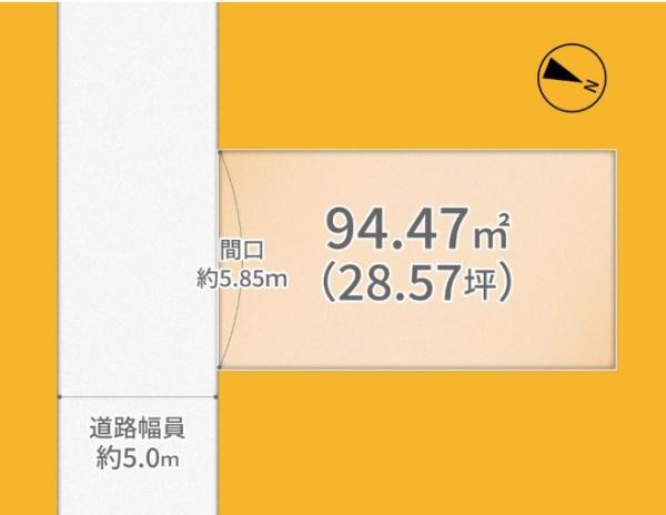 宇治市広野町宮谷の売土地