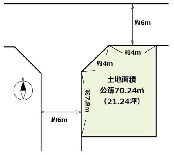 京都市山科区勧修寺東堂田町の売土地