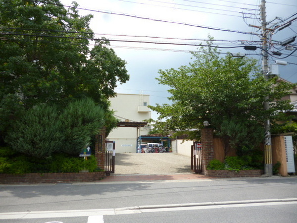 京都市山科区勧修寺東堂田町の土地(京都市立勧修小学校)