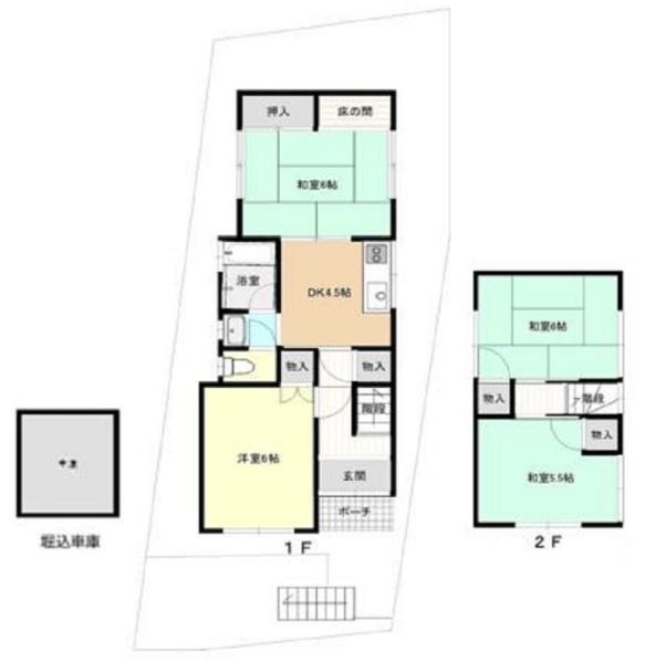 京都市伏見区深草大亀谷万帖敷町の中古一戸建て