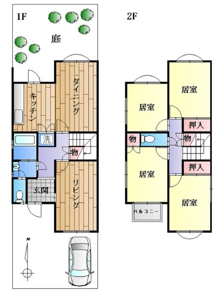 京都市伏見区桃山町大島の中古一戸建て