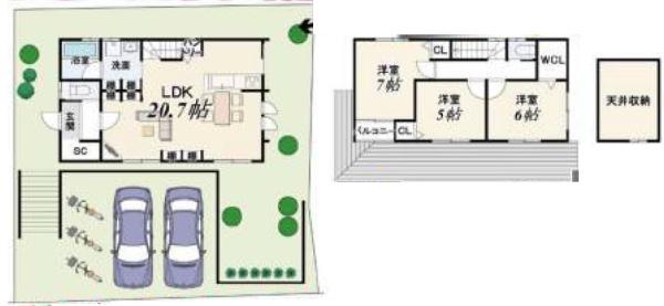 宇治市宇治山本の新築一戸建