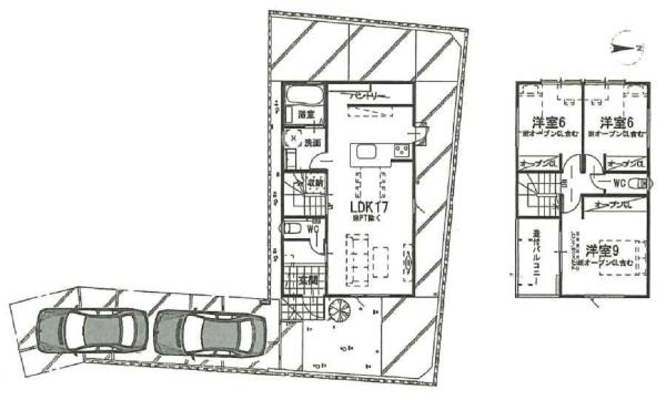 宇治市五ケ庄上村の新築一戸建