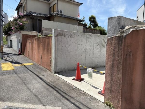 宇治市五ケ庄雲雀島の土地