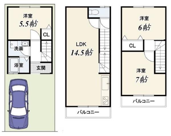 京都市伏見区向島丸町の中古一戸建