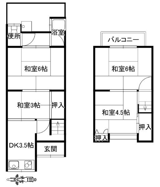 宇治市小倉町南浦の中古一戸建