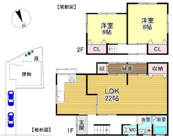 宇治市五ケ庄広岡谷の中古一戸建て