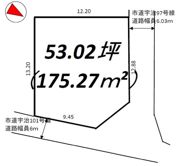 宇治市宇治米阪の土地