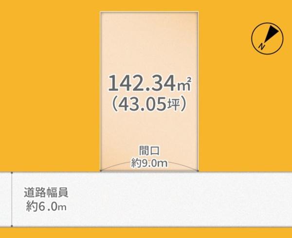 宇治市宇治野神の売土地