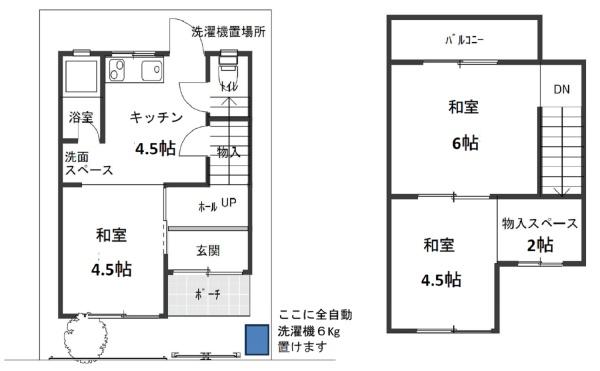 京都市山科区椥辻番所ケ口町の中古一戸建