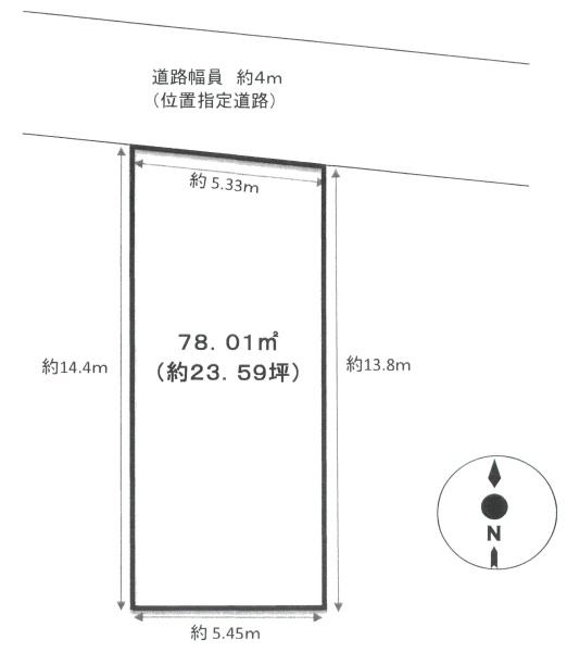 京都市伏見区醍醐切レ戸町の売土地