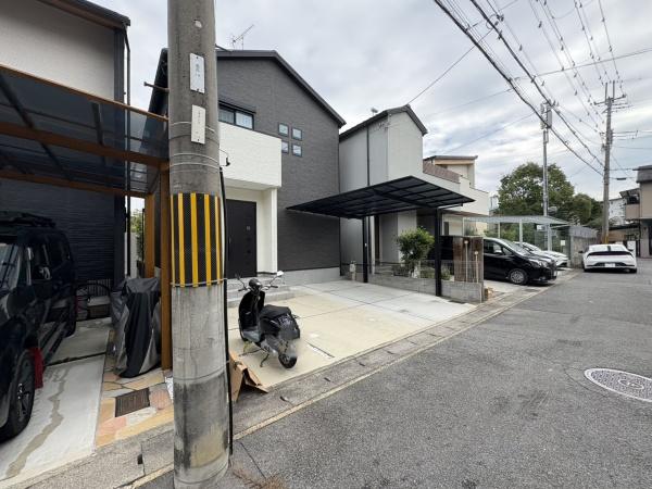 京都市伏見区桃山南大島町の中古一戸建て(前面道路含む現地写真)