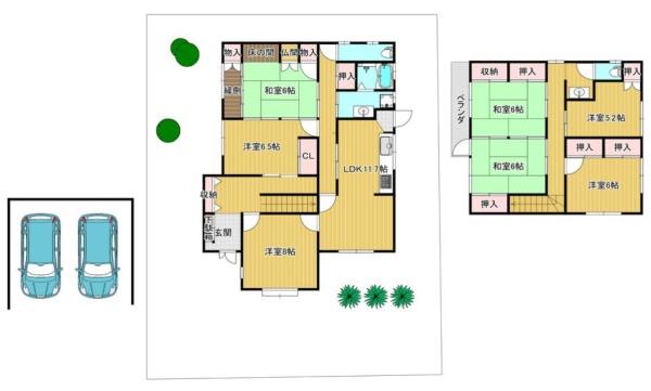 宇治市琵琶台３丁目の中古一戸建