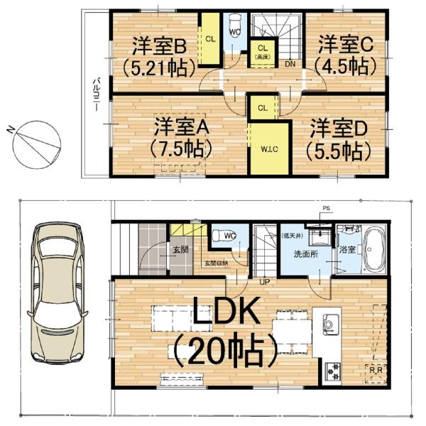 宇治市小倉町蓮池の新築一戸建