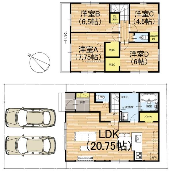 宇治市小倉町蓮池の新築一戸建