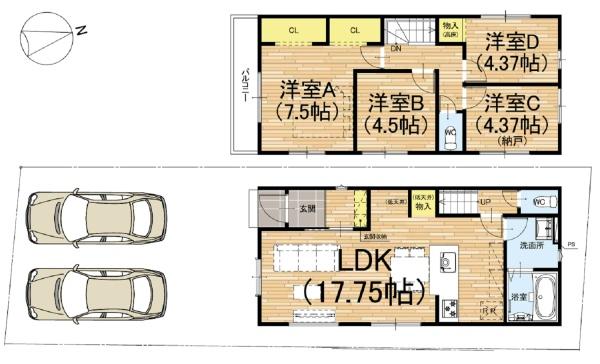 宇治市広野町丸山の新築一戸建