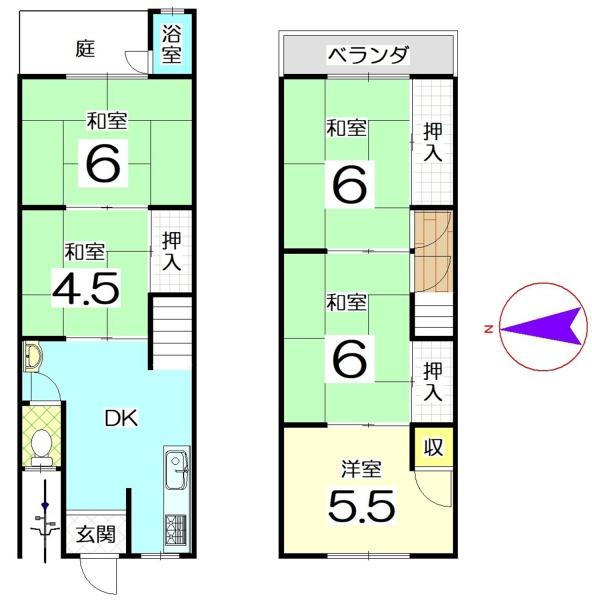 宇治市大久保町南ノ口の中古一戸建