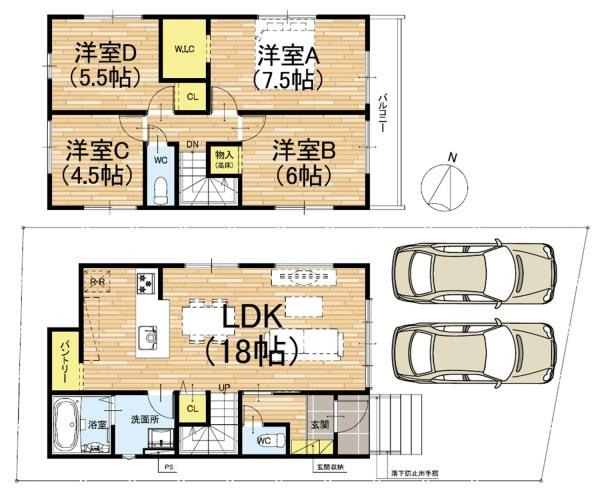 宇治市広野町寺山の新築一戸建