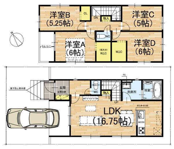 宇治市広野町寺山の新築一戸建