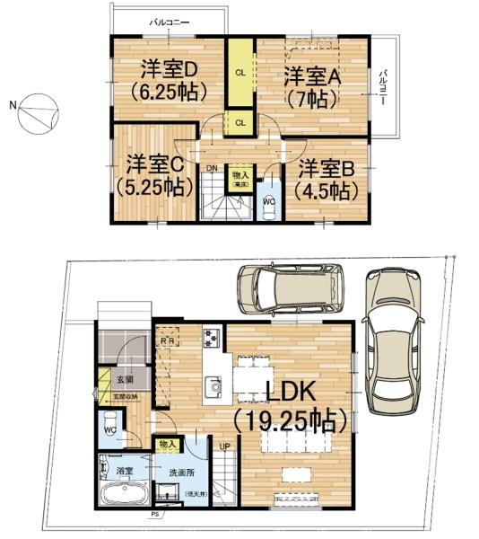 宇治市神明宮北の新築一戸建