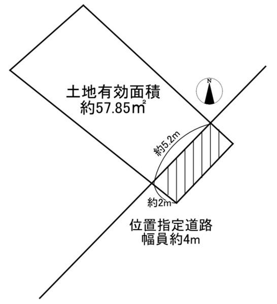 宇治市小倉町南浦の売土地
