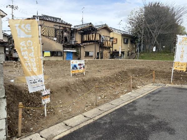 宇治市五ケ庄二番割の土地