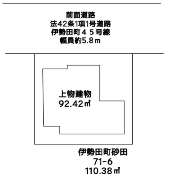 宇治市伊勢田町砂田の売土地
