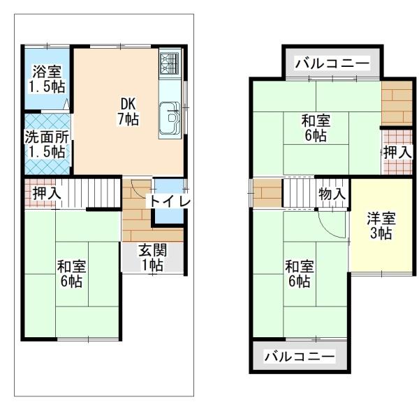 京都市伏見区桃山町西尾の中古一戸建