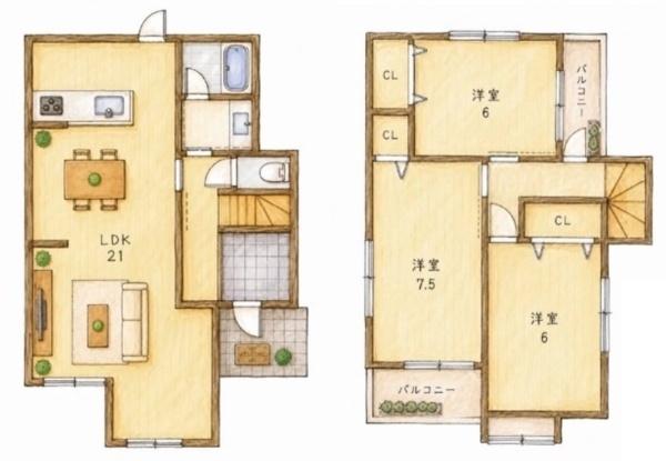 宇治市木幡南山の中古一戸建