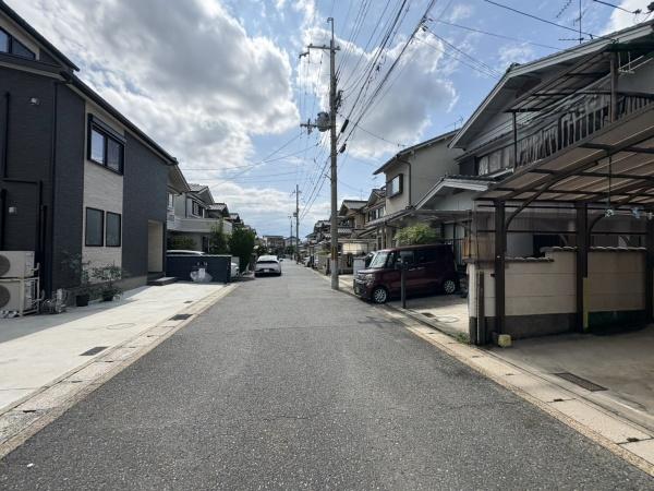 宇治市五ケ庄日皆田の土地