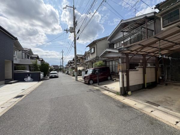 宇治市五ケ庄日皆田の土地