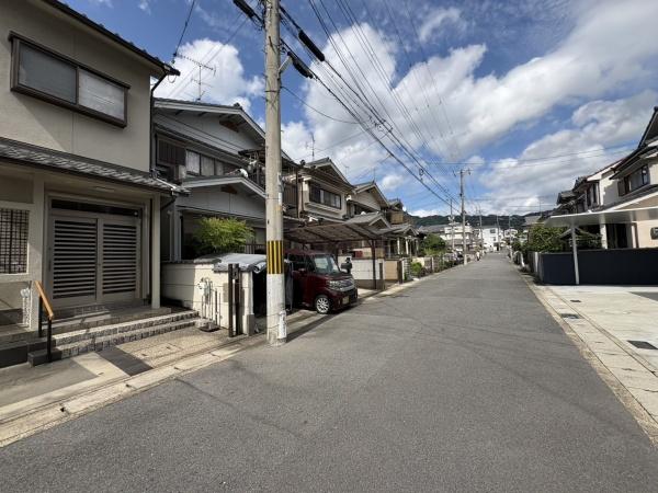 宇治市五ケ庄日皆田の土地