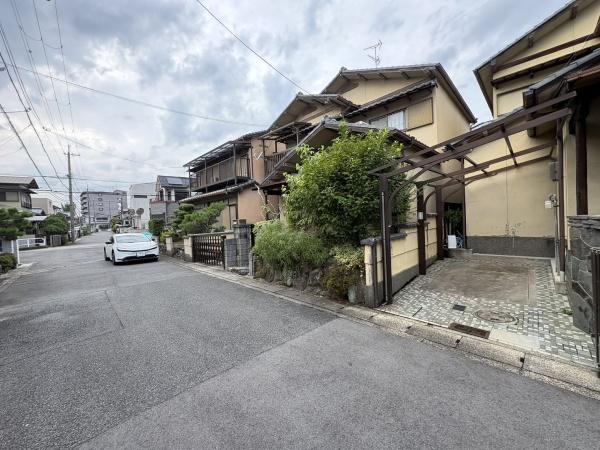 宇治市五ケ庄北ノ庄の土地