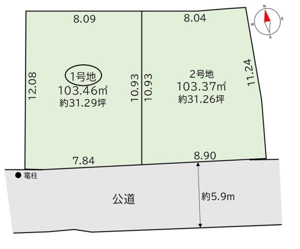 京都市伏見区醍醐東合場町の土地