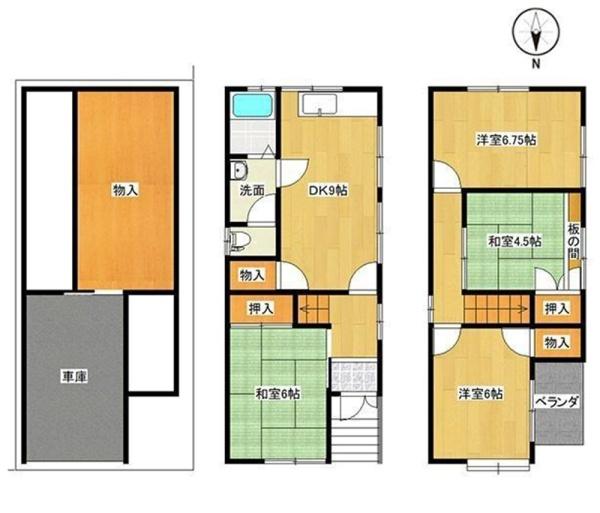 京都市伏見区向島庚申町の中古一戸建