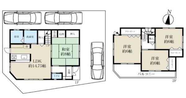 宇治市木幡平尾の中古一戸建