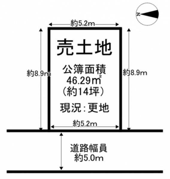 京都市伏見区醍醐和泉町の売土地
