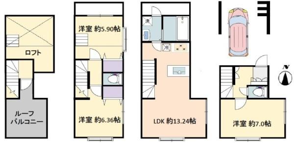 豊島区池袋３丁目の中古一戸建